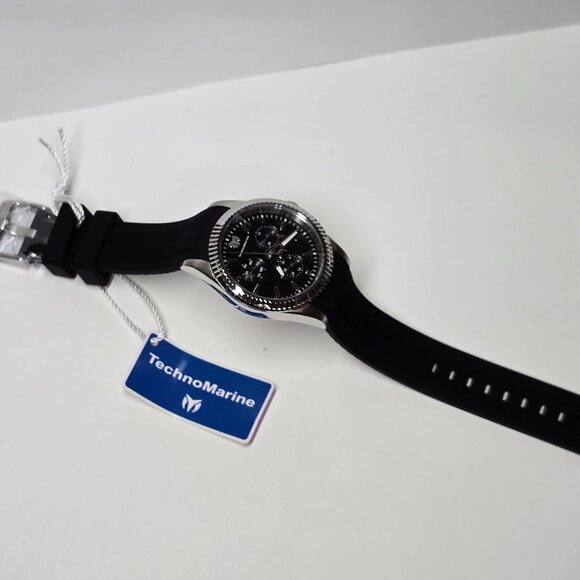 TechnoMarine Sea Dream Unisex Watch - 38mm, Black, Silver (TM-719029) - Picture 13 of 15